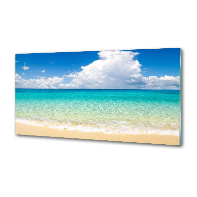 Crédence en verre trempé Plage paradisiaque