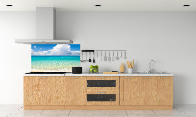Crédence en verre trempé Plage paradisiaque