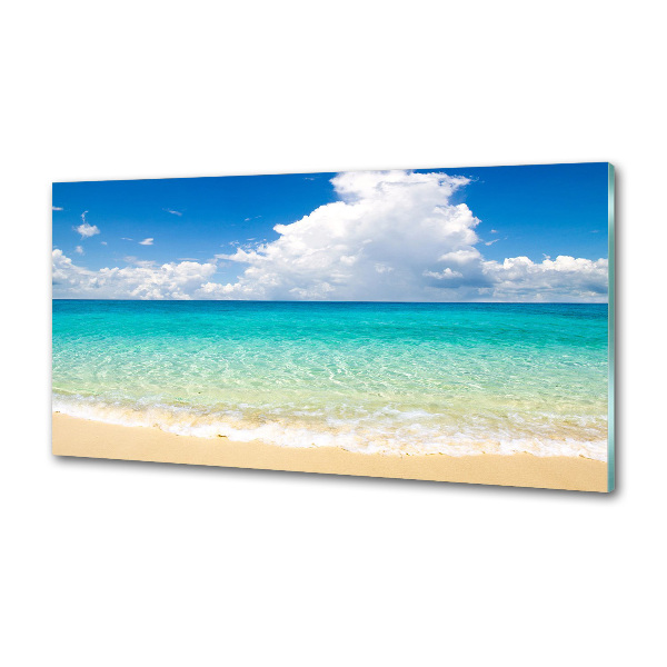 Crédence en verre trempé Plage paradisiaque