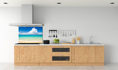 Crédence en verre trempé Plage paradisiaque