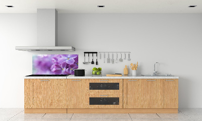 Crédence cuisine en verre Fleurs de lilas