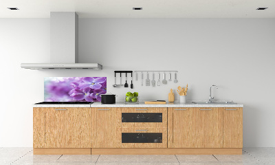 Crédence cuisine en verre Fleurs de lilas
