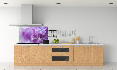 Crédence cuisine en verre Fleurs de lilas