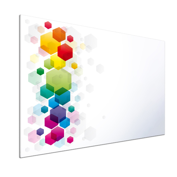 Panneau crédence cuisine Cubes colorés