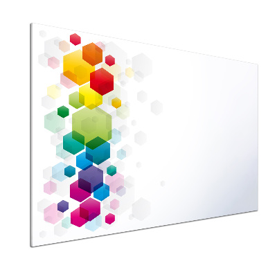Panneau crédence cuisine Cubes colorés