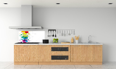 Panneau crédence cuisine Cubes colorés