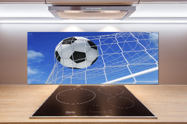 Panneaux muraux cuisine Le ballon dans les grilles