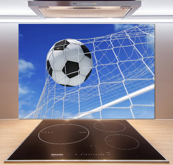 Panneaux muraux cuisine Le ballon dans les grilles
