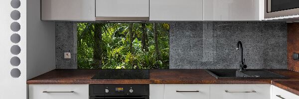 Panneau crédence cuisine Forêt tropicale