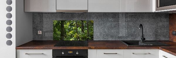 Panneau crédence cuisine Forêt tropicale