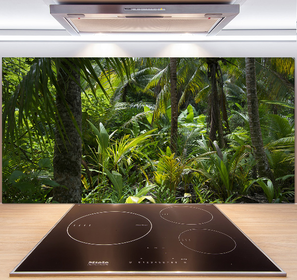 Panneau crédence cuisine Forêt tropicale