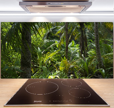 Panneau crédence cuisine Forêt tropicale