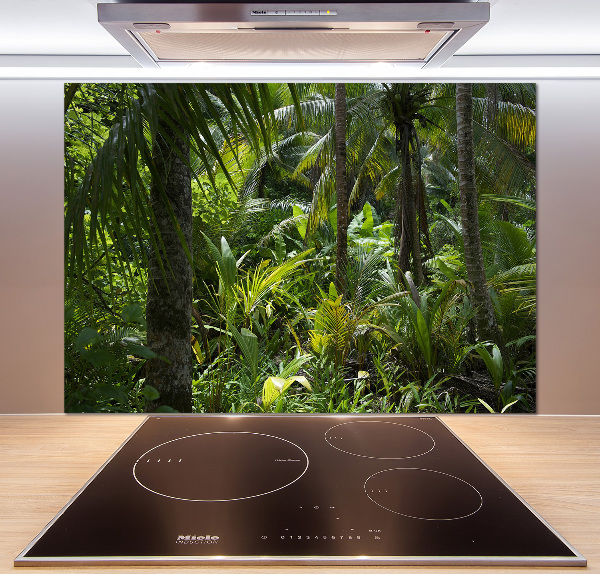 Panneau crédence cuisine Forêt tropicale