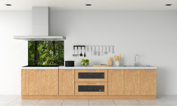 Panneau crédence cuisine Forêt tropicale