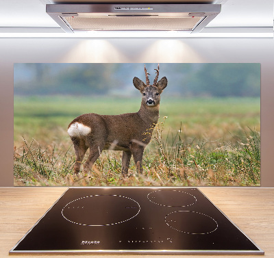 Crédence en verre avec motif Cerf