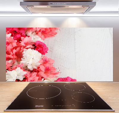 Crédence de cuisine en verre Fleurs