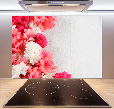Crédence de cuisine en verre Fleurs
