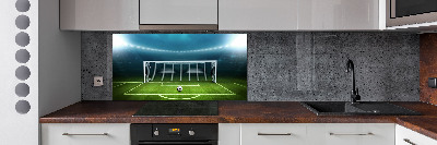 Crédence en verre avec motif Stade