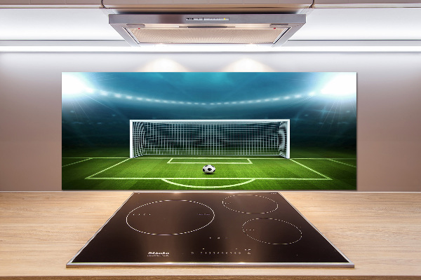 Crédence en verre avec motif Stade