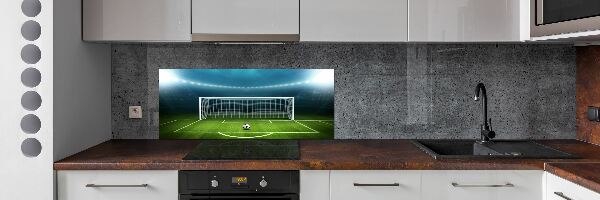 Crédence en verre avec motif Stade