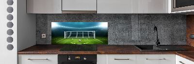 Crédence en verre avec motif Stade