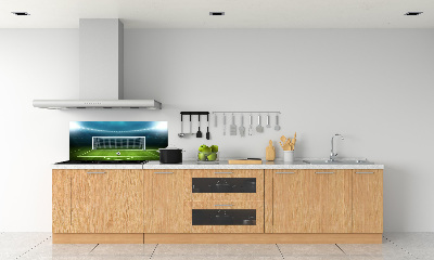 Crédence en verre avec motif Stade