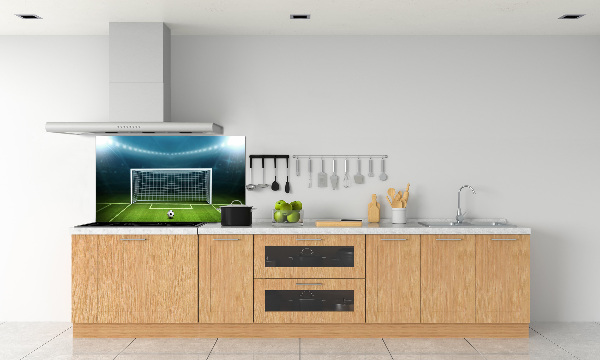 Crédence en verre avec motif Stade