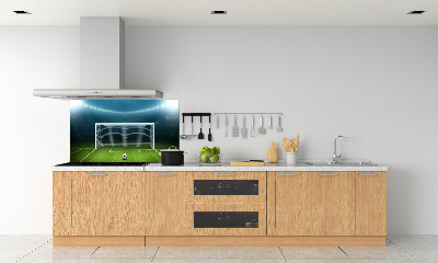 Crédence en verre avec motif Stade