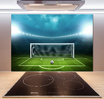 Crédence en verre avec motif Stade