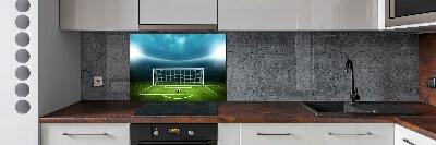 Crédence en verre avec motif Stade