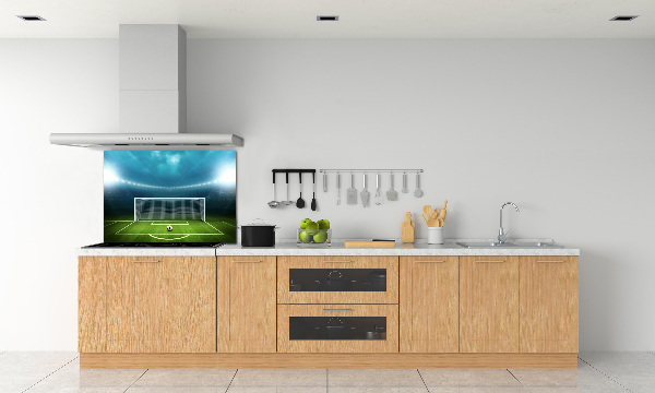 Crédence en verre avec motif Stade