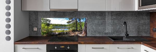 Panneau crédence cuisine Panorama de la forêt