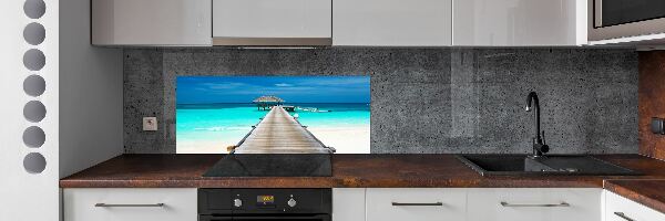 Panneau pour cuisine Pile en bois