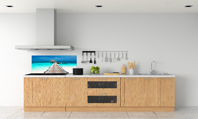 Panneau pour cuisine Pile en bois