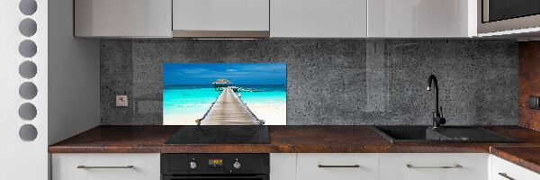 Panneau pour cuisine Pile en bois