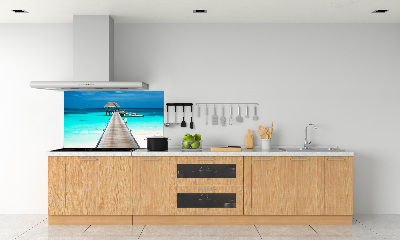 Panneau pour cuisine Pile en bois