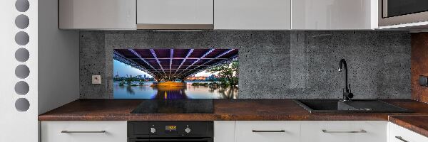 Panneau crédence cuisine Pont à Varsovie