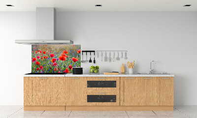 Crédence de cuisine en verre Fleurs de champ
