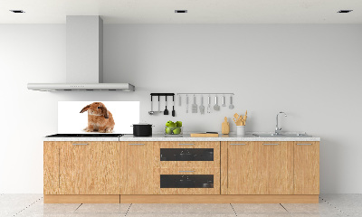 Crédence de cuisine Lapin roux