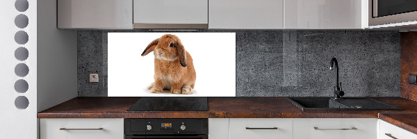 Crédence de cuisine Lapin roux