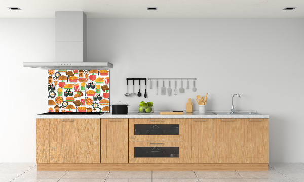 Panneau pour cuisine Restauration rapide