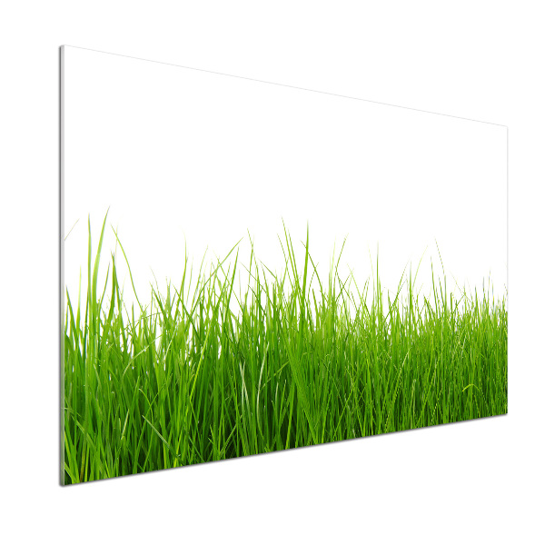 Crédence en verre avec motif Herbe