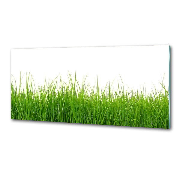 Crédence en verre avec motif Herbe