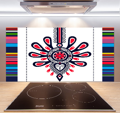 Crédence de cuisine Motif folklorique polonais