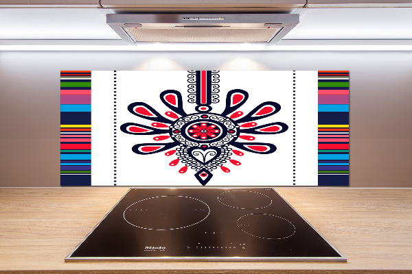 Crédence de cuisine Motif folklorique polonais