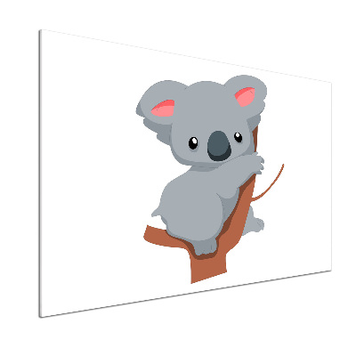 Crédence de cuisine en verre Koala dans un arbre