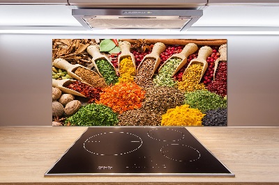 Panneau crédence cuisine Épices colorées