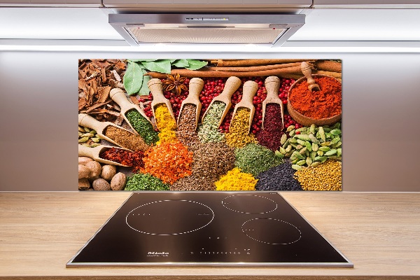 Crédence de cuisine Épices colorées