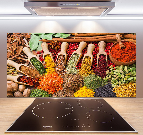 Crédence de cuisine Épices colorées