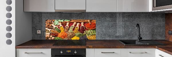 Crédence de cuisine Épices colorées